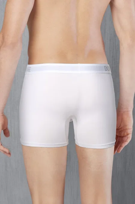 Pamuklu Esnek Bel Boxer Doreanse 1790 - Beyaz