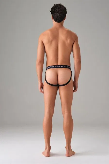 Polyester Likra Jockstrap String Erkek İç Giyim Doreanse 1004 - Lacivert