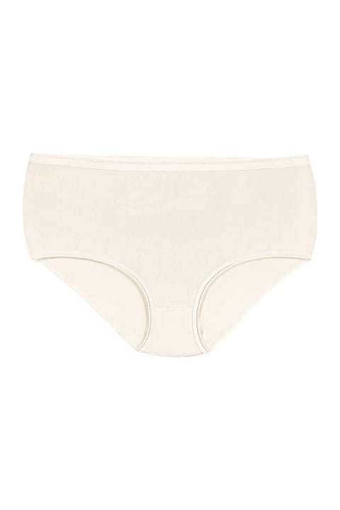 Yüksek Bel İz Yapmaz Bato Kadın Külot Ekru Yıldız 3748 - Ekru