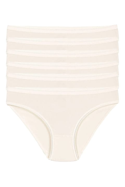 Pamuklu Yüksek Bel Bikini Külot Yıldız 3728