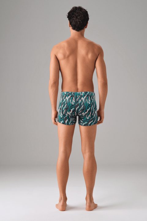 Akuatik Desenli Pamuklu Boxer Doreanse 1724 - 2