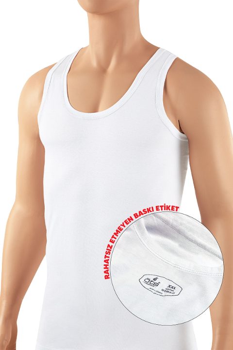 Pamuklu Ribana Kesim Erkek Atlet Öts 1160 - 2