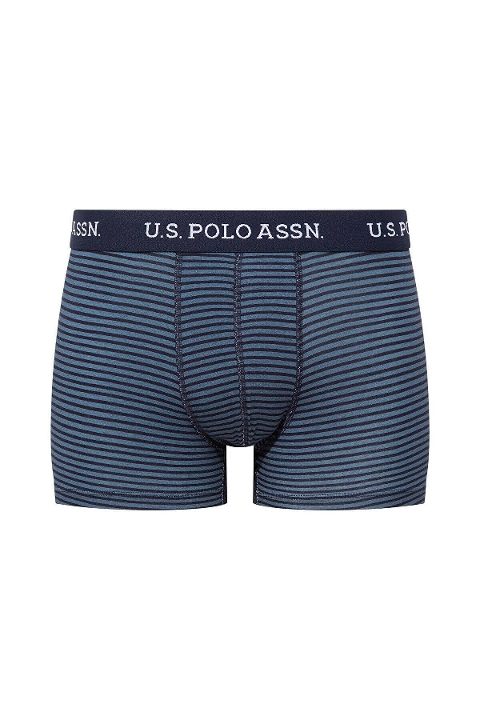 Us. POLO Assn. Pamuklu Yüksek Bel Erkek Boxer U.S. Polo Assn. 80515 - Görsel 4