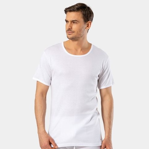 Pamuklu Modal Kısa Kollu Erkek Atlet Cacharel 1206