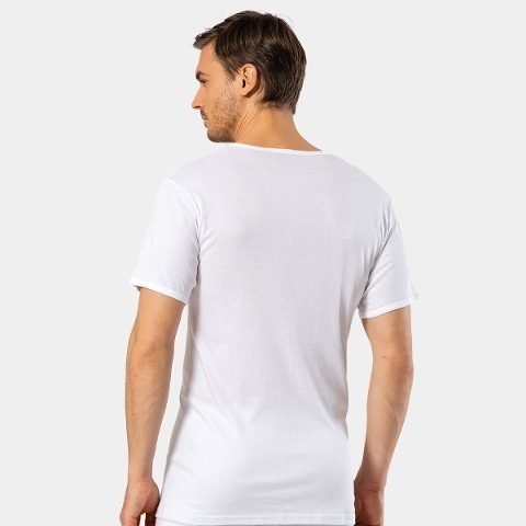 Cacharel Pamuklu Modal Kısa Kollu Erkek Atlet Cacharel 1206 - Görsel 3