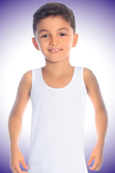 Pamuk Ribana Atlet Paketi Erkek Çocuk Öts 7005 - 2