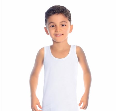 Pamuk Ribana Atlet Paketi Erkek Çocuk Öts 7005