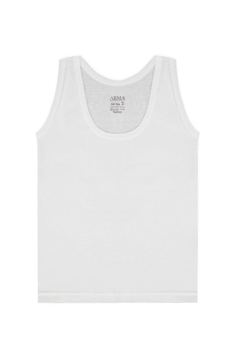 Pamuk Penye Süprem Erkek Çocuk Atlet Arma Yıldız 5502