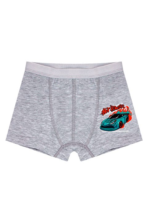 Yüksek Pamuklu Baskılı Erkek Çocuk Boxer Öts 7704 - 2