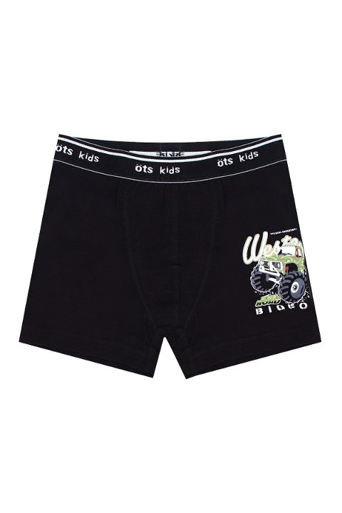 Pamuklu Esnek Boxer Erkek Çocuk Öts 7238 - 2