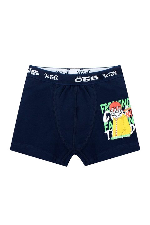 Öts İç Giyim Pamuklu Esnek Boxer Erkek Çocuk Öts 7238 - Görsel 4