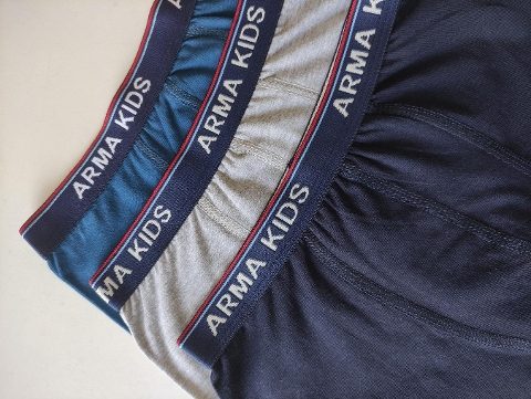 Pamuklu Esnek Düz Boxer Arma Yıldız 5541 - 2