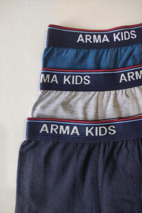 Pamuklu Esnek Düz Boxer Arma Yıldız 5541 - Görsel