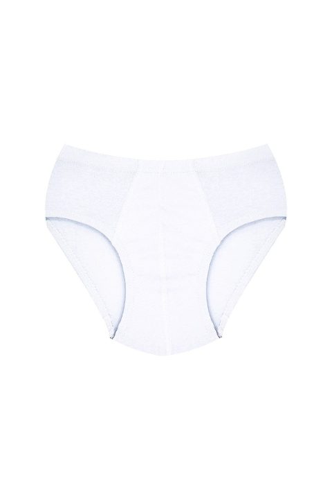 Pamuk Süprem Yumuşak Lastikli Erkek Çocuk Külot Öts 7320 - Beyaz