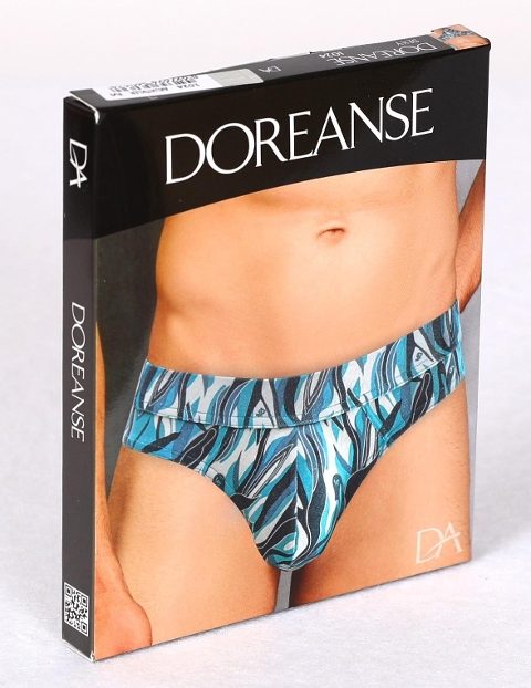 Akuatik Desenli Jockstrap String Doreanse 1024 - Yeşil