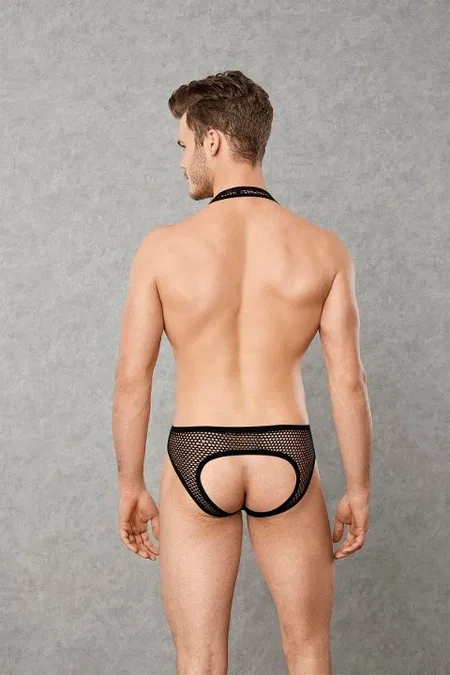 File Kumaş Erkek Jockstrap Body Doreanse 3053 - Siyah