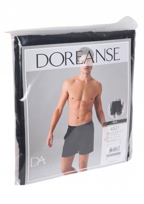 Doreanse Modal Pamuklu Geniş Bel Lastikli Şort Doreanse 4521 - Görsel 3