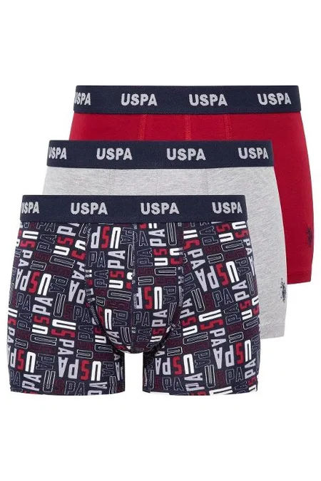 Düz Dikişli Esnek Bel Lastikli Boxer U.S. Polo Assn. 80509 - Görsel