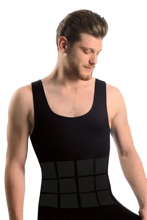 Pera Fitol Ribana Pamuklu Erkek Korse Atlet Pera Fitol 8050 - Görsel 3