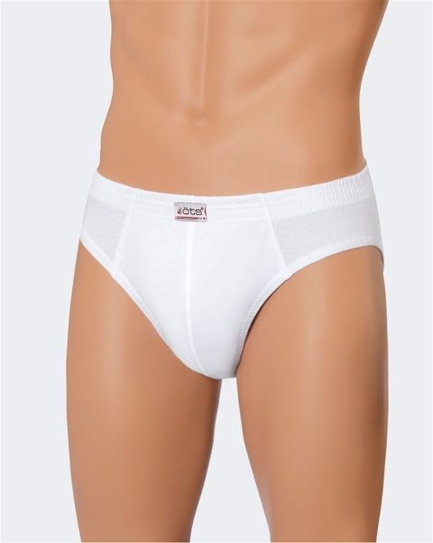 Öts İç Giyim Pamuk Süprem İnce Kenarlı Erkek Slip Öts 2201 - Görsel 3