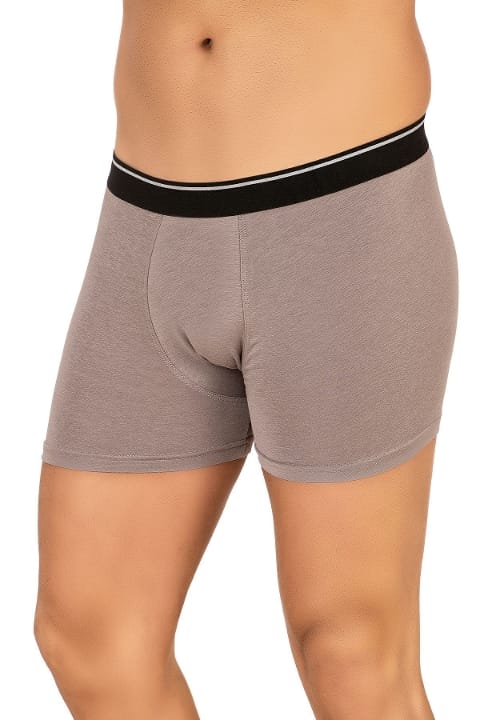 Modal Pamuklu Esnek Bel Boxer Özkan 11256 - Gri