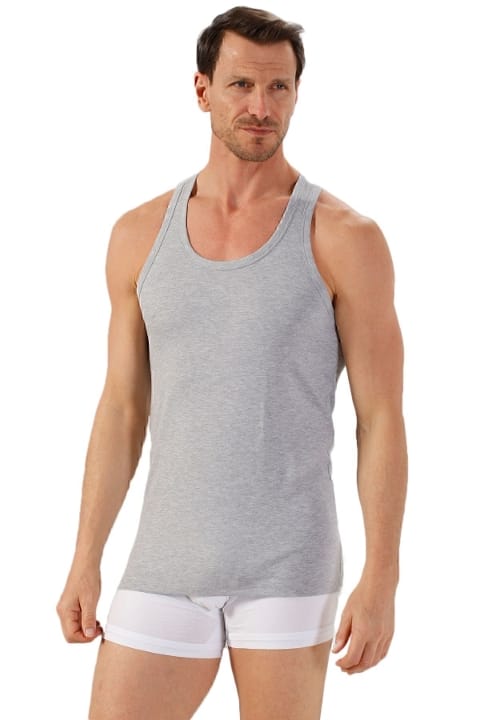 Pamuklu Likralı Sporcu Atlet Özkan 0267 - Gri