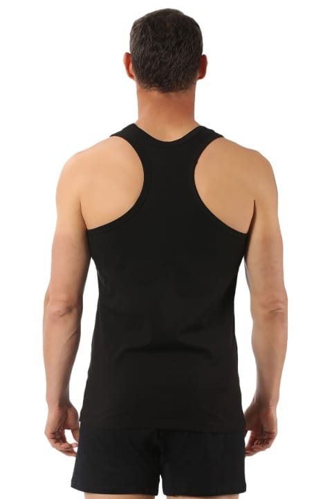 Pamuklu Likralı Sporcu Atlet Özkan 0267 - Siyah