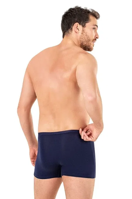 Pamuk/Modal Uzun Paça Boxer Özkan 11897 - Lacivert