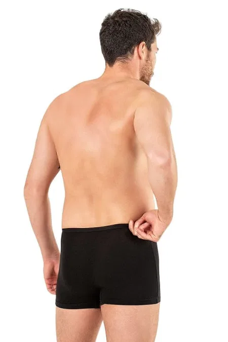 Pamuklu Modal Esnek Boxer Özkan 11897 - Siyah