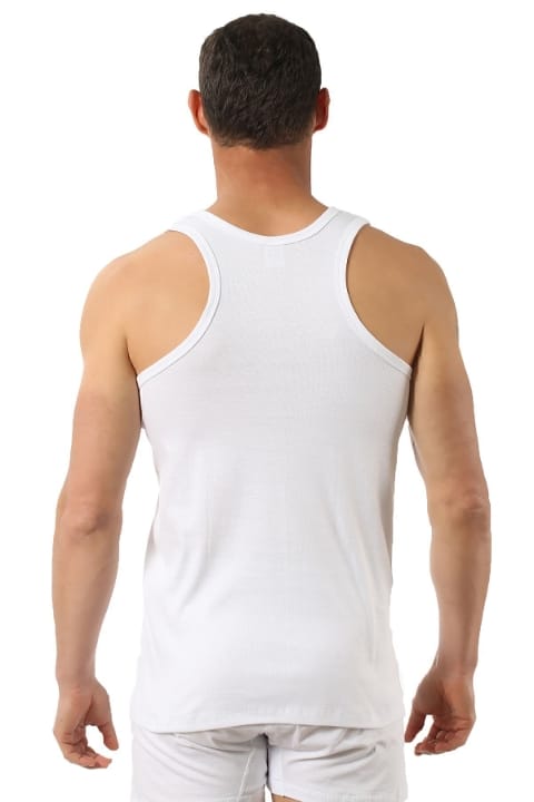 Pamuklu Ribana Sırtı Çapraz Atlet Özkan 0058 - 2