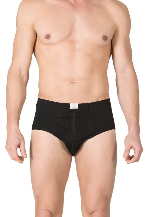 Pamuklu Kompakt Kesim Slip Külot Özkan 0037 - Siyah