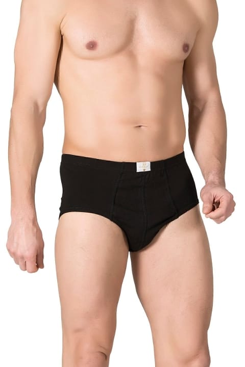 Pamuklu Kompakt Kesim Slip Külot Özkan 0037 - Siyah