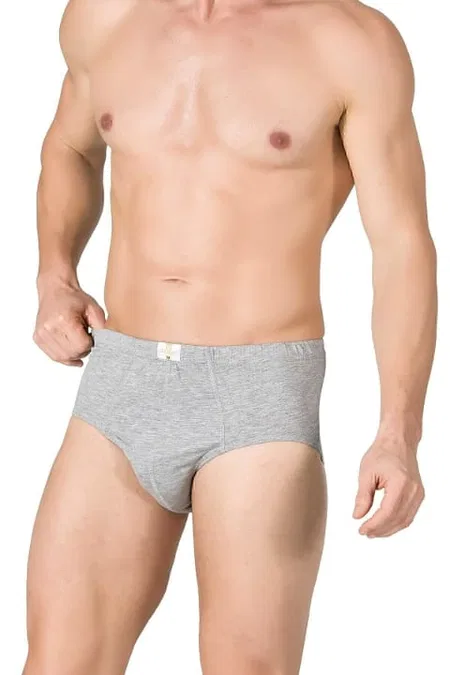 Pamuklu Kompakt Kesim Slip Külot Özkan 0037 - Gri