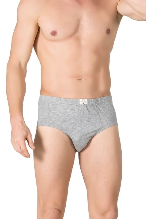 Pamuklu Kompakt Kesim Slip Külot Özkan 0037 - Gri