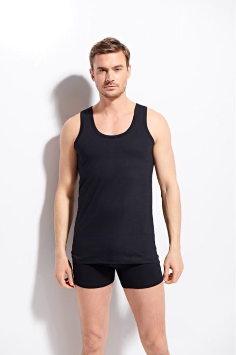 Pamuklu Premium Kalite Erkek Atlet Kolcu 1100