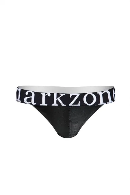 Darkzone Erkek Siyah Deri Jockstrap  Darkzone DZN6791