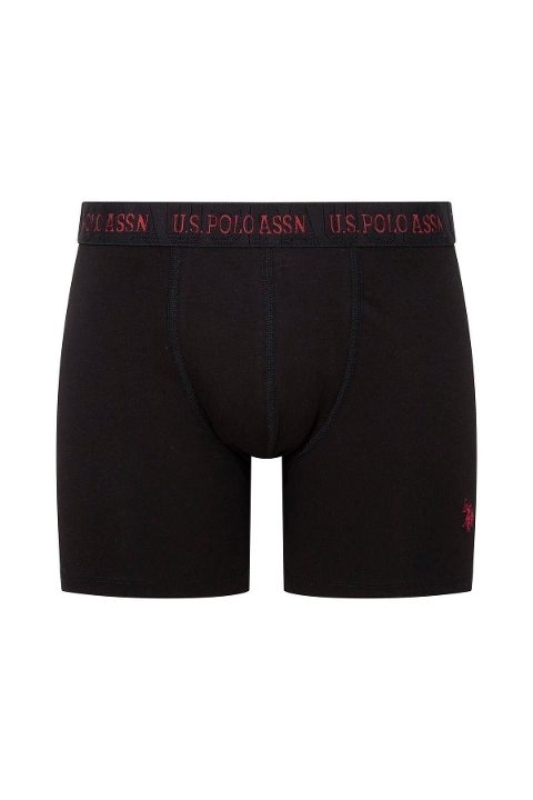 Pamuklu Esnek Bel Lastiği 3'lü Boxer Us. POLO Assn. 80517 - 2