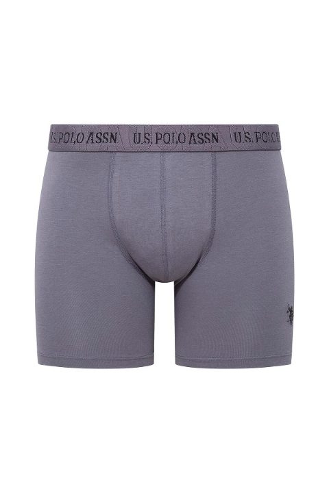 Us. POLO Assn. Pamuklu Esnek Bel Lastiği 3'lü Boxer Us. POLO Assn. 80517 - Görsel 3