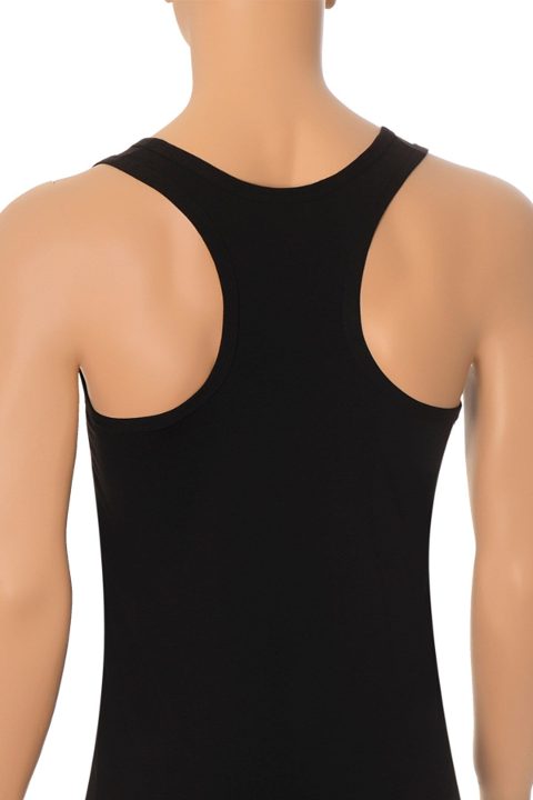 Pamuklu Likralı Erkek Atlet Siyah Beyaz Gri Öts 1250 - 2