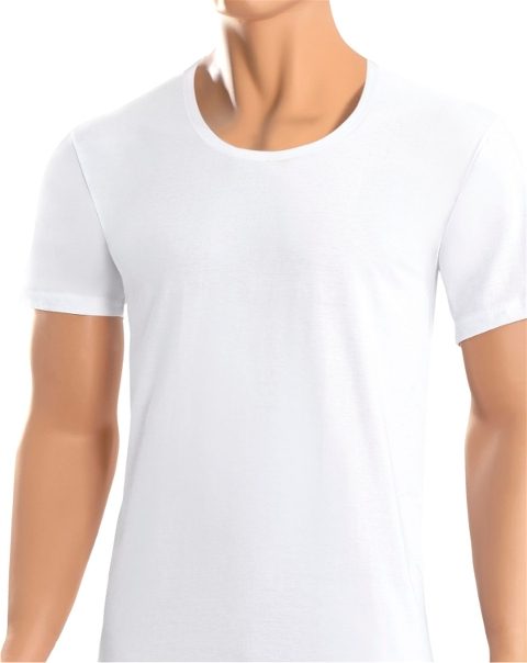 Pamuklu Esnek Erkek Atlet Öts 1620 - Beyaz