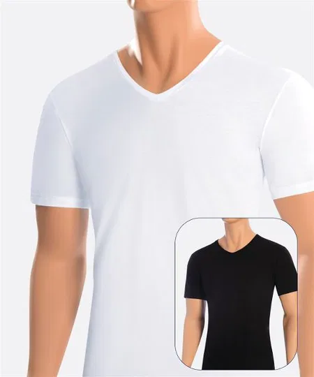 Pamuk Süprem Uzun Kollu Erkek T-shirt Öts 1630 - Siyah