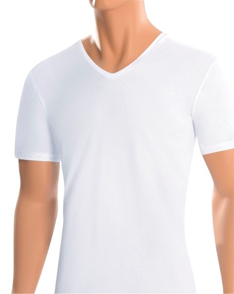 Pamuk Süprem Uzun Kollu Erkek T-shirt Öts 1630 - Beyaz