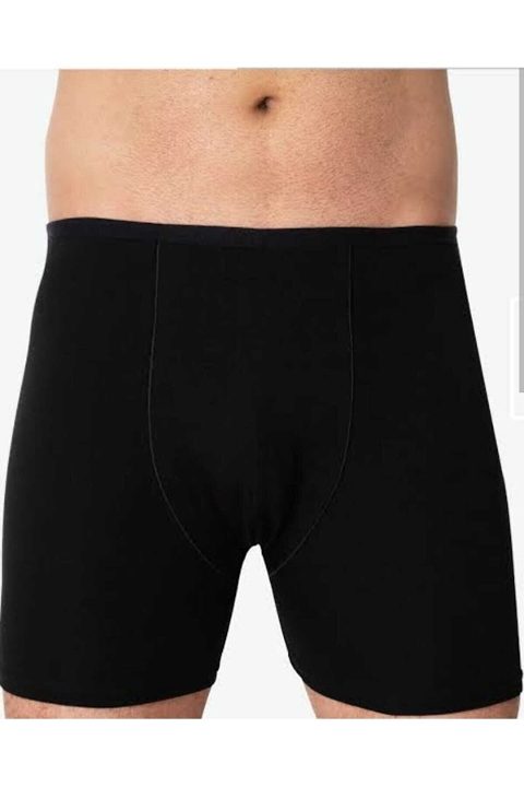 Pamuklu Esnek Bel Lastikli Uzun Boxer İMER 409