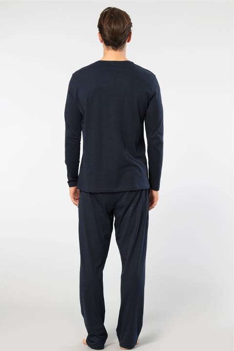 Cacharel Modal Pamuk Uzun Kollu Pijama Takımı Cacharel 2237 - Görsel 3