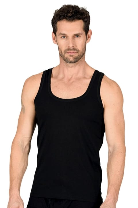 Pamuklu Esnek Kalın Askılı Erkek Atlet Özkan 11407