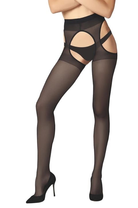 Düşük Denye Likralı Siyah Külotlu Çorap Daymod 1121194 - Siyah