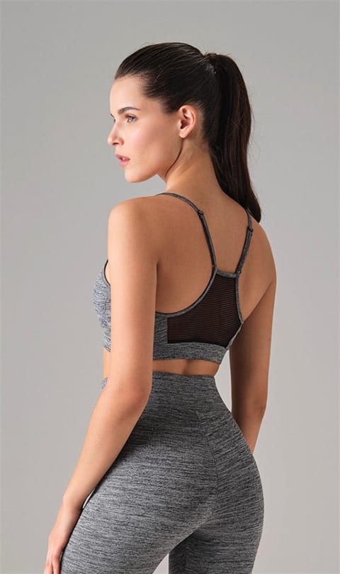 Fileli Dantel Detaylı Sütyen Doreanse 5594 - Gri