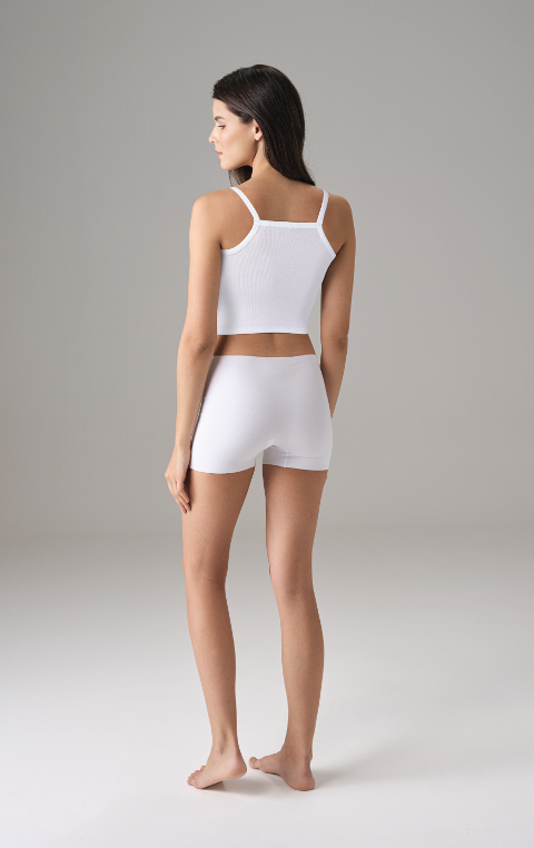 Fitilli Pamuklu İnce Askılı Kadın Atlet Doreanse 9327 - 2