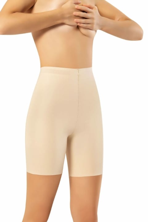 Lazer Kesim Yüksek Bel Silikonlu Korse Flex Fit 6002