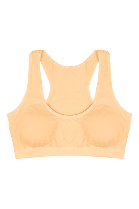 Yumuşak Kumaş Balensiz Pedli Büstiyer Öts 6300 - Ten